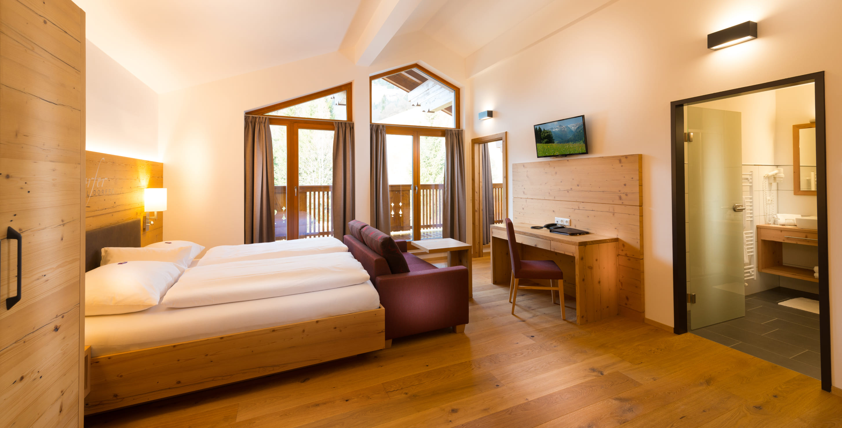 Wohlfühlzimmer im Hotel Dorfer