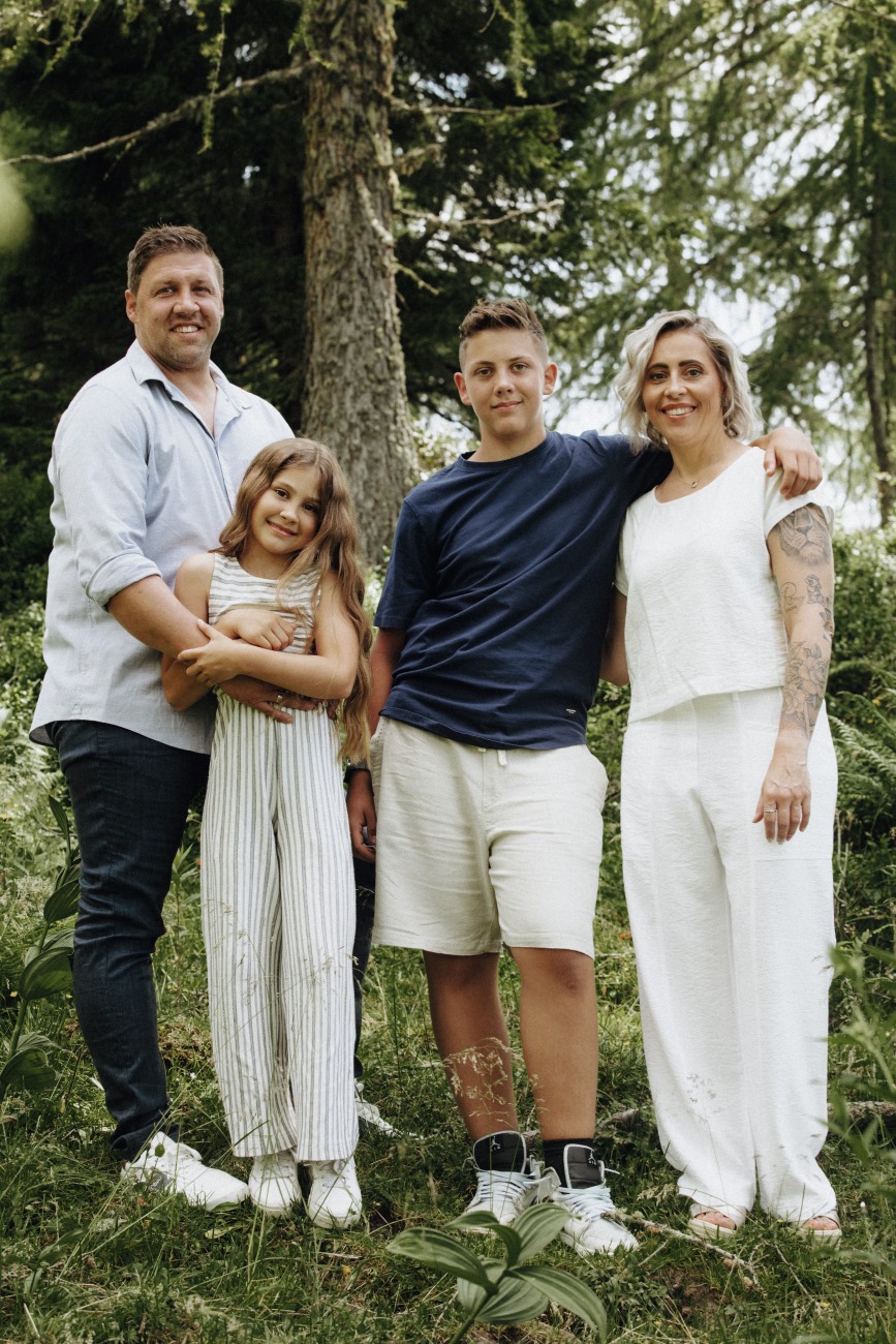 Familie Aichhorn - die Gastgeberfamilie